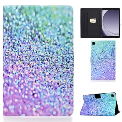For Samsung Galaxy Tab A9 PU Leather Case Pattern Printing Card Slot Smart Tablet Cover