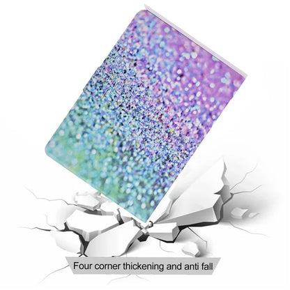 For Samsung Galaxy Tab A9 PU Leather Case Pattern Printing Card Slot Smart Tablet Cover