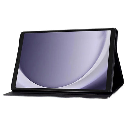 For Samsung Galaxy Tab A9 PU Leather Case Pattern Printing Card Slot Smart Tablet Cover