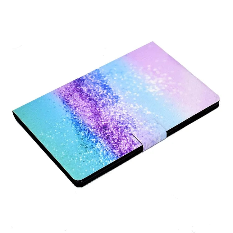 For Samsung Galaxy Tab A9 PU Leather Case Pattern Printing Card Slot Smart Tablet Cover