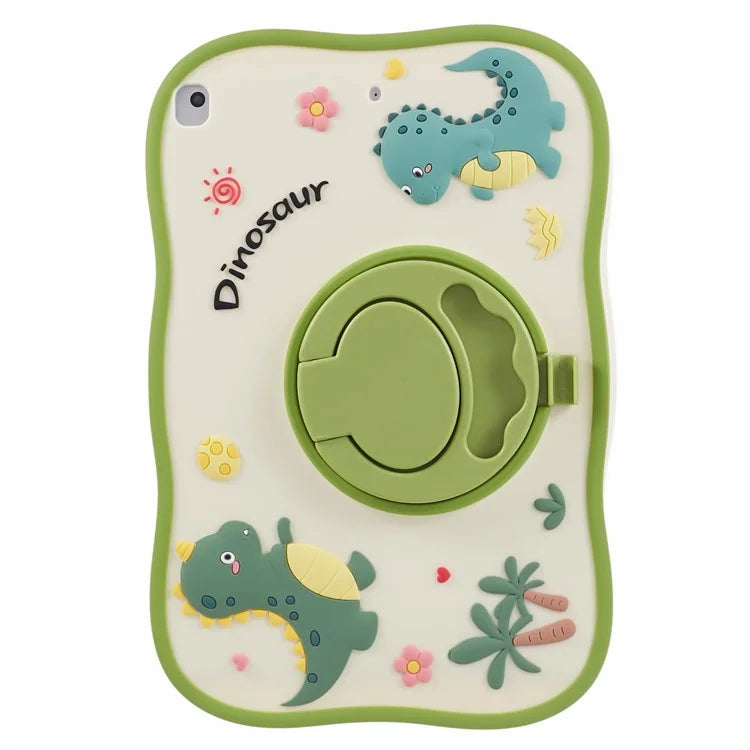 For iPad 10.2 (2021) / (2020) / (2019) / iPad Air 10.5 inch (2019) / Pro 10.5-inch (2017) Case PC+Silicone Tablet Kickstand Cover