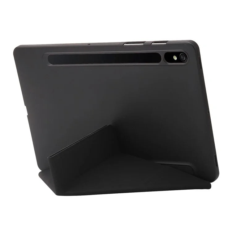 For Samsung Galaxy Tab S9 Case Auto Wake / Sleep Silicone+PU Tablet Cover