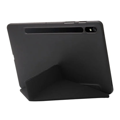 For Samsung Galaxy Tab S9 Case Auto Wake / Sleep Silicone+PU Tablet Cover