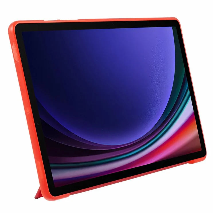 For Samsung Galaxy Tab S9 Case Auto Wake  /  Sleep Silicone+PU Tablet Cover