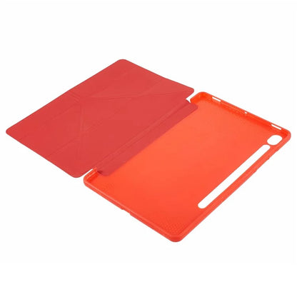 For Samsung Galaxy Tab S9 Case Auto Wake  /  Sleep Silicone+PU Tablet Cover