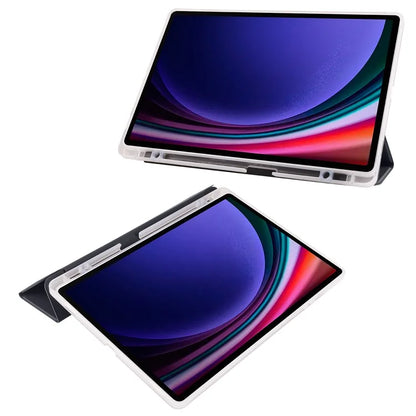 For Samsung Galaxy Tab S9+ Case Tri-Fold Stand Shockproof Tablet Cover with Pen Slot