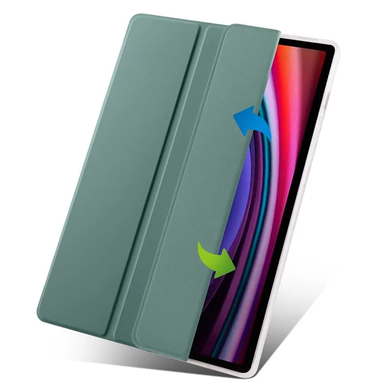 For Samsung Galaxy Tab S9+ Case Tri-Fold Stand Shockproof Tablet Cover with Pen Slot