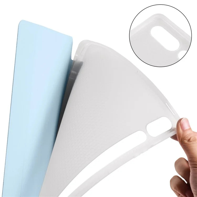 For Samsung Galaxy Tab S9+ Case Tri-Fold Stand Shockproof Tablet Cover with Pen Slot