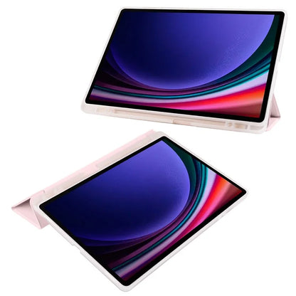 For Samsung Galaxy Tab S9+ Case Tri-Fold Stand Shockproof Tablet Cover with Pen Slot
