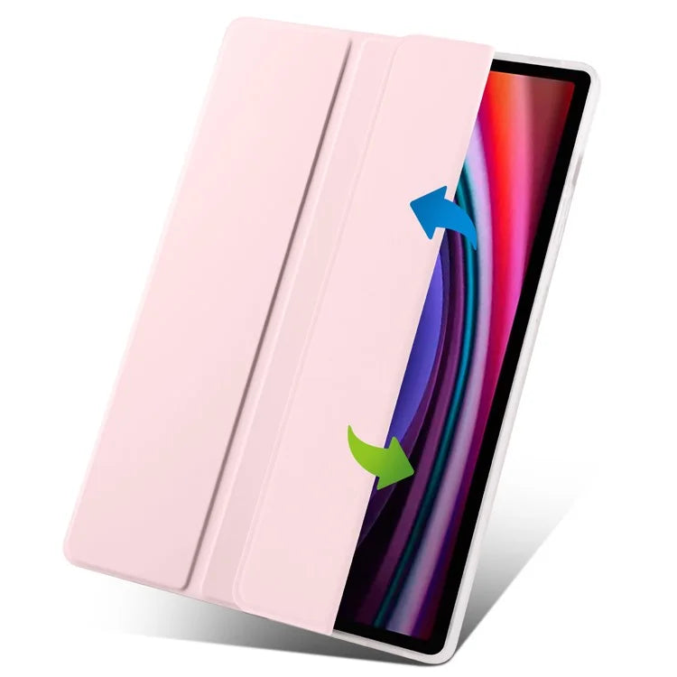 For Samsung Galaxy Tab S9+ Case Tri-Fold Stand Shockproof Tablet Cover with Pen Slot