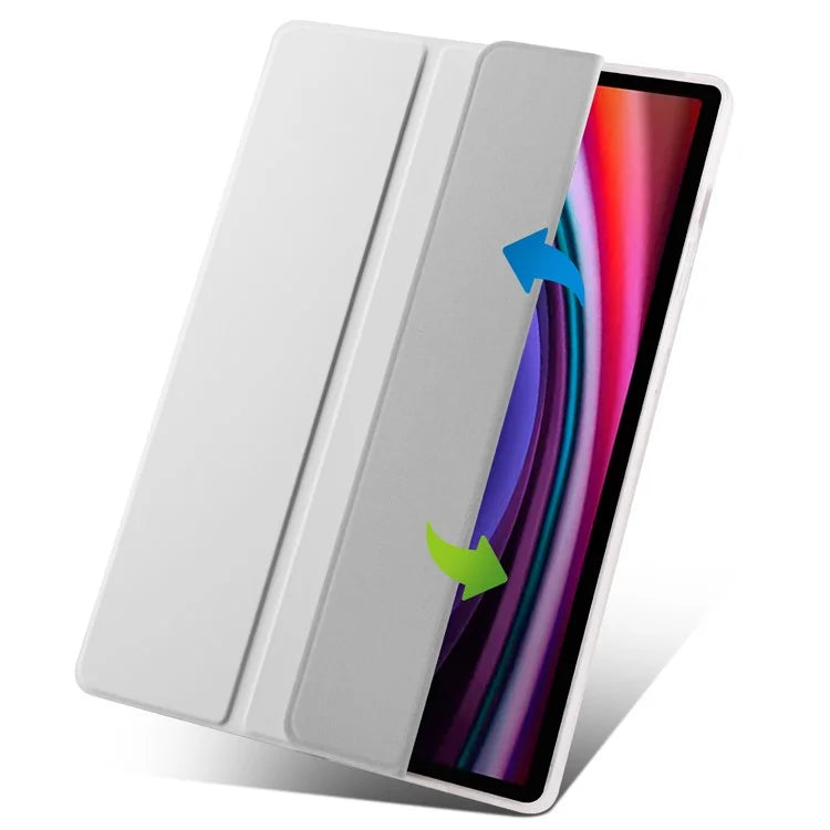 For Samsung Galaxy Tab S9+ Case Tri-Fold Stand Shockproof Tablet Cover with Pen Slot