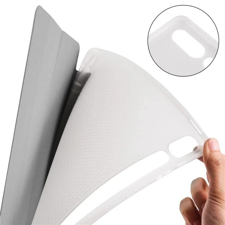 For Samsung Galaxy Tab S9+ Case Tri-Fold Stand Shockproof Tablet Cover with Pen Slot