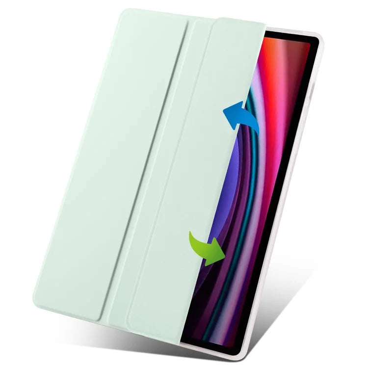 For Samsung Galaxy Tab S9+ Case Tri-Fold Stand Shockproof Tablet Cover with Pen Slot