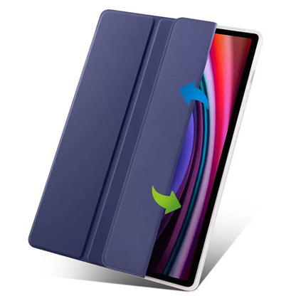 For Samsung Galaxy Tab S9+ Case Tri-Fold Stand Shockproof Tablet Cover with Pen Slot