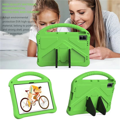 For Xiaomi Redmi Pad SE / Lenovo Tab M10 5G / TCL Tab 11 WiFi Case Handle Kickstand EVA Tablet Cover