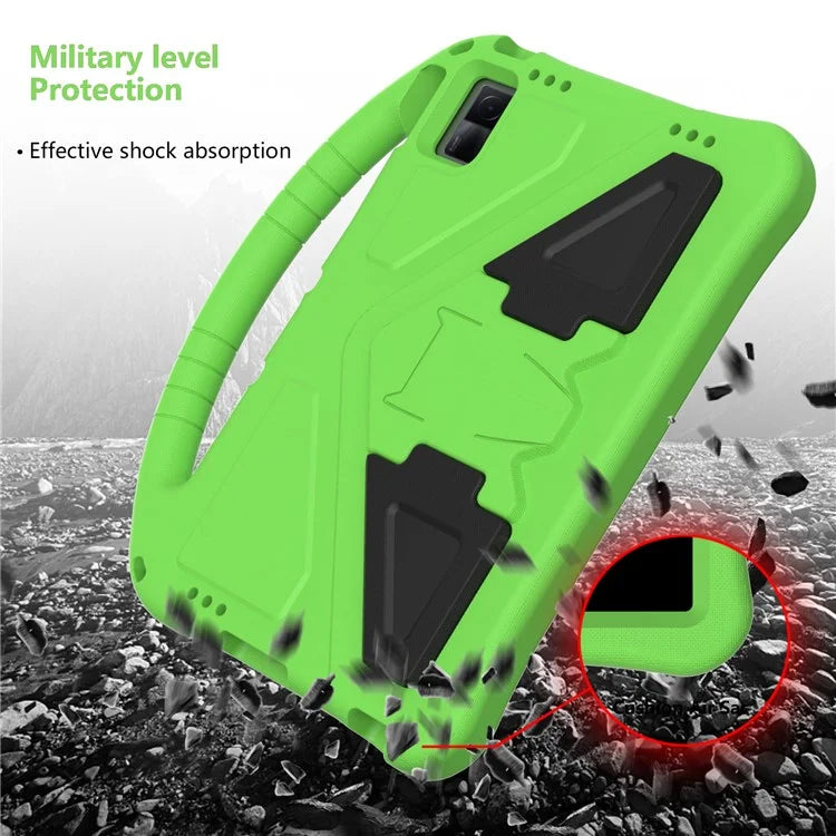 For Xiaomi Redmi Pad SE / Lenovo Tab M10 5G / TCL Tab 11 WiFi Case Handle Kickstand EVA Tablet Cover