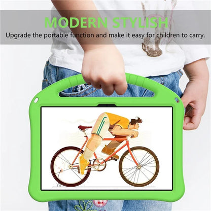 For Xiaomi Redmi Pad SE / Lenovo Tab M10 5G / TCL Tab 11 WiFi Case Handle Kickstand EVA Tablet Cover