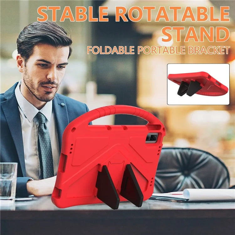 For Xiaomi Redmi Pad SE / Lenovo Tab M10 5G / TCL Tab 11 WiFi Case Handle Kickstand EVA Tablet Cover