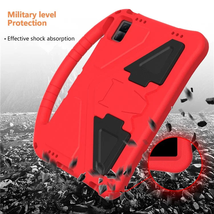 For Xiaomi Redmi Pad SE / Lenovo Tab M10 5G / TCL Tab 11 WiFi Case Handle Kickstand EVA Tablet Cover