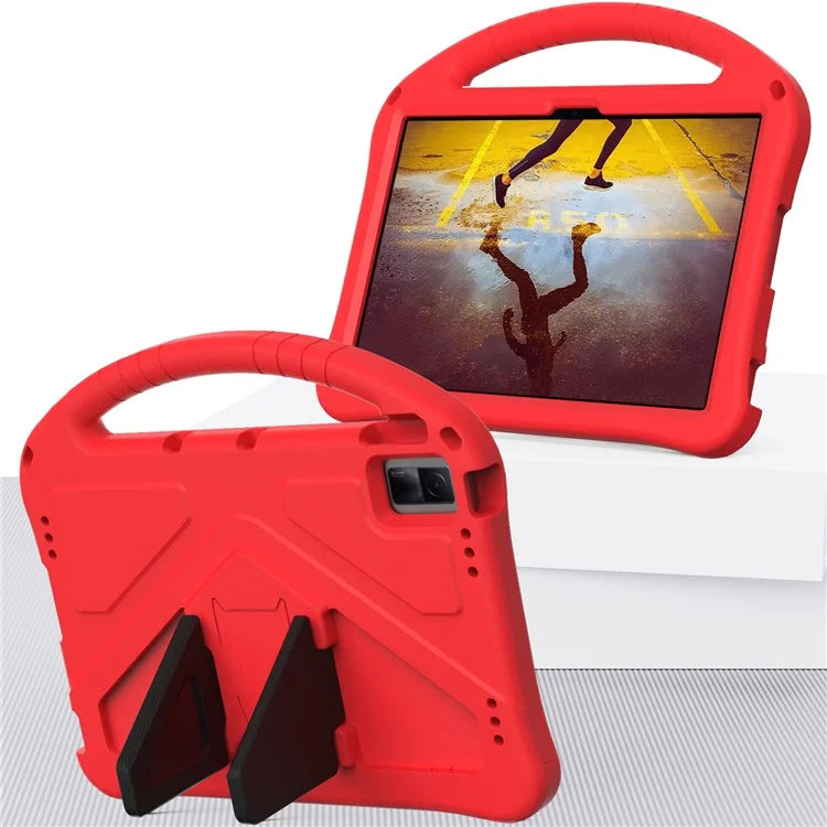 For Xiaomi Redmi Pad SE / Lenovo Tab M10 5G / TCL Tab 11 WiFi Case Handle Kickstand EVA Tablet Cover