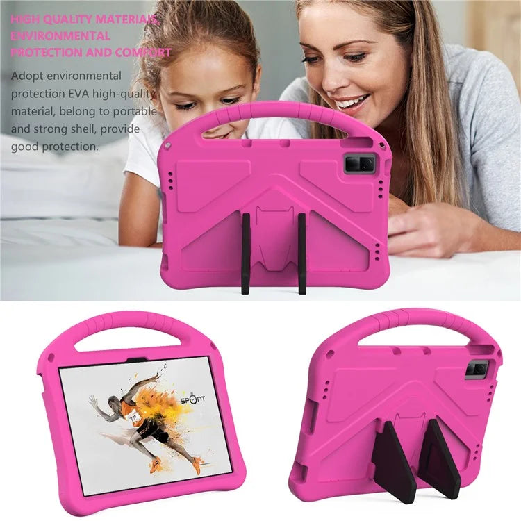 For Xiaomi Redmi Pad SE / Lenovo Tab M10 5G / TCL Tab 11 WiFi Case Handle Kickstand EVA Tablet Cover