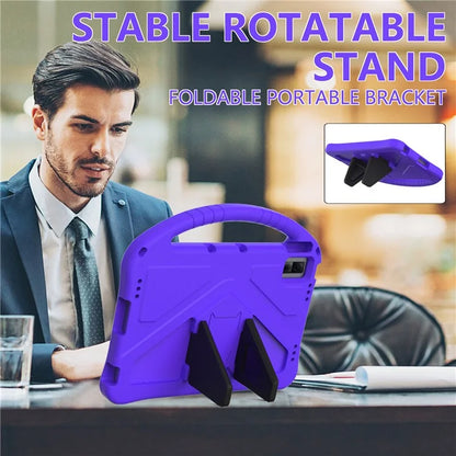 For Xiaomi Redmi Pad SE / Lenovo Tab M10 5G / TCL Tab 11 WiFi Case Handle Kickstand EVA Tablet Cover