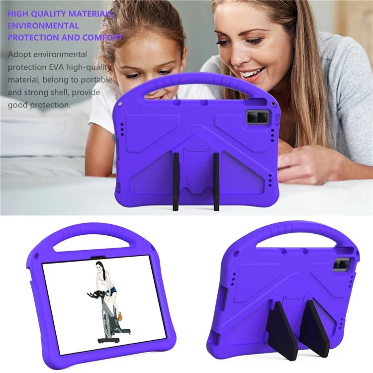 For Xiaomi Redmi Pad SE / Lenovo Tab M10 5G / TCL Tab 11 WiFi Case Handle Kickstand EVA Tablet Cover