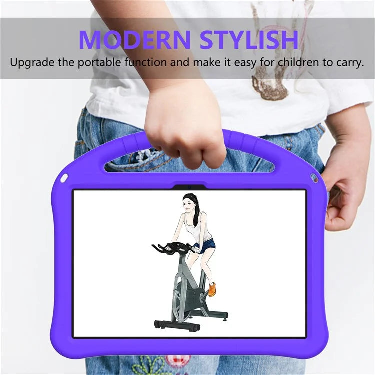 For Xiaomi Redmi Pad SE / Lenovo Tab M10 5G / TCL Tab 11 WiFi Case Handle Kickstand EVA Tablet Cover