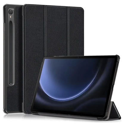 For Samsung Galaxy Tab S9 FE sm-x510 sm-x516 Leather Case Trifold Stand Tablet Cover