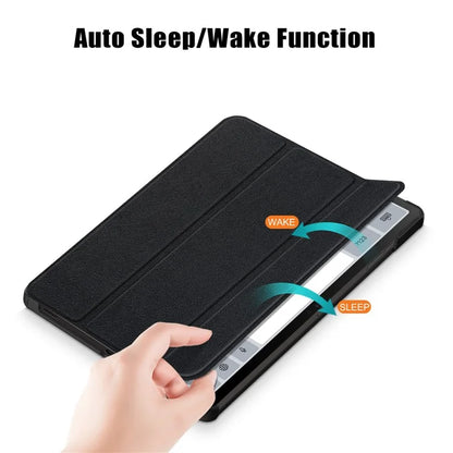 For Samsung Galaxy Tab S9 FE sm-x510 sm-x516 Leather Case Trifold Stand Tablet Cover