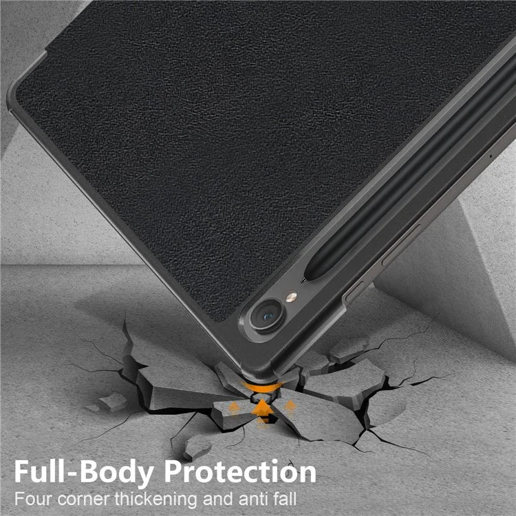 For Samsung Galaxy Tab S9 FE sm-x510 sm-x516 Leather Case Trifold Stand Tablet Cover
