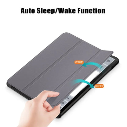 For Samsung Galaxy Tab S9 FE sm-x510 sm-x516 Leather Case Trifold Stand Tablet Cover