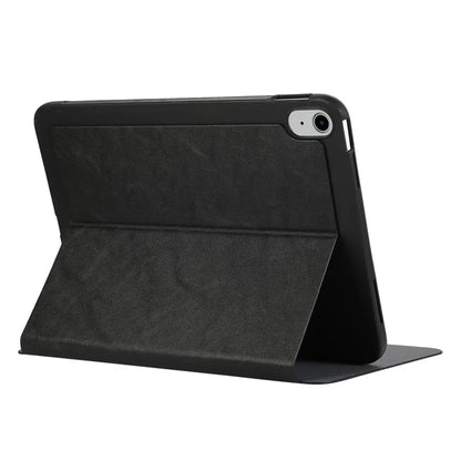 For iPad 10.9 (2022) Case Stand Folio PU Leather Tablet Cover with Auto Sleep / Wake