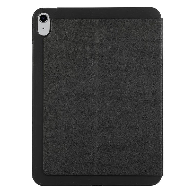 For iPad 10.9 (2022) Case Stand Folio PU Leather Tablet Cover with Auto Sleep / Wake