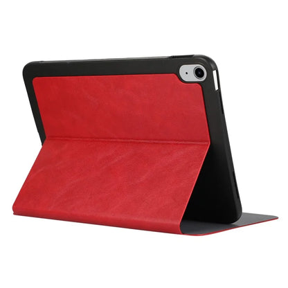 For iPad 10.9 (2022) Case Stand Folio PU Leather Tablet Cover with Auto Sleep / Wake