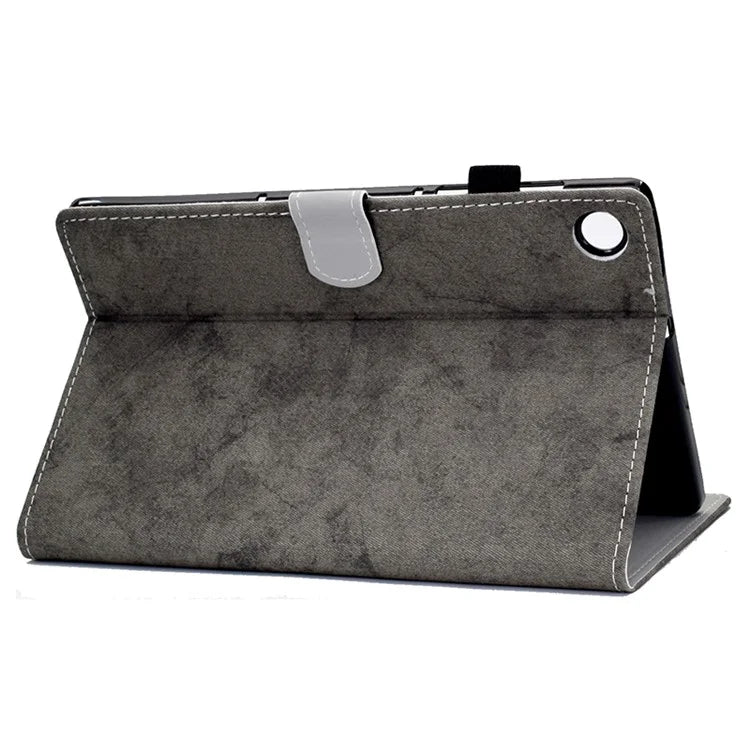 For Samsung Galaxy Tab A9+ Case Cloth Texture Card Slots Tablet Leather Cover