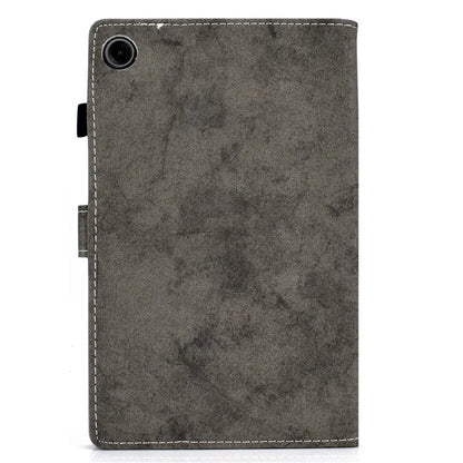For Samsung Galaxy Tab A9+ Case Cloth Texture Card Slots Tablet Leather Cover