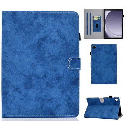 For Samsung Galaxy Tab A9+ Case Cloth Texture Card Slots Tablet Leather Cover
