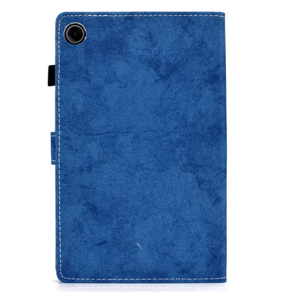 For Samsung Galaxy Tab A9+ Case Cloth Texture Card Slots Tablet Leather Cover