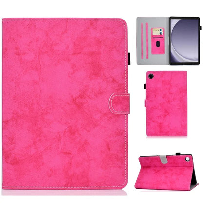 For Samsung Galaxy Tab A9+ Case Cloth Texture Card Slots Tablet Leather Cover