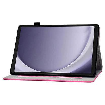 For Samsung Galaxy Tab A9+ Case Cloth Texture Card Slots Tablet Leather Cover