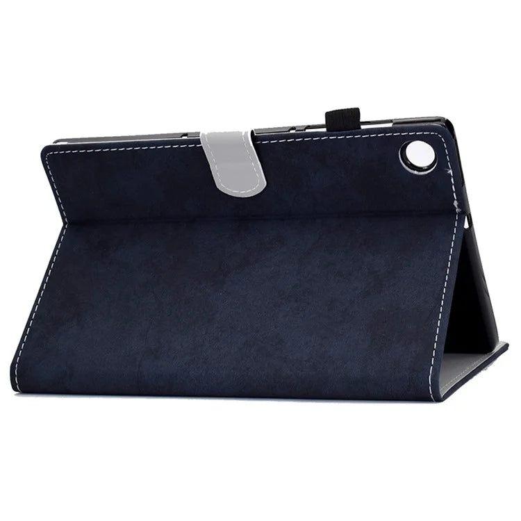 For Samsung Galaxy Tab A9+ Case Cloth Texture Card Slots Tablet Leather Cover