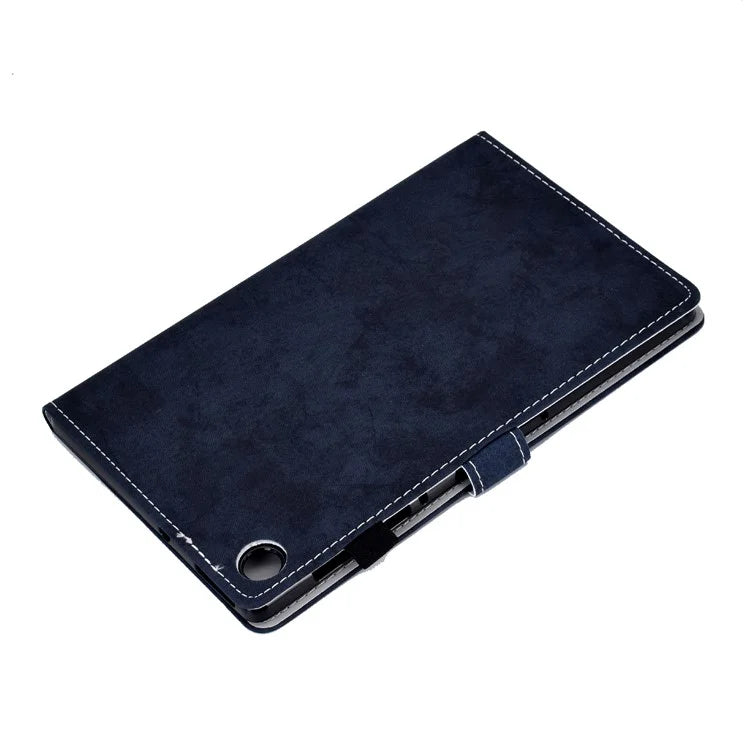 For Samsung Galaxy Tab A9+ Case Cloth Texture Card Slots Tablet Leather Cover