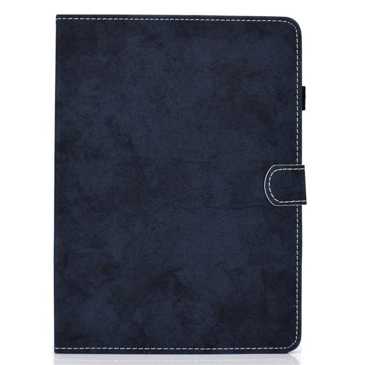 For Samsung Galaxy Tab A9+ Case Cloth Texture Card Slots Tablet Leather Cover