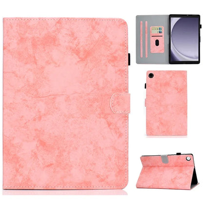 For Samsung Galaxy Tab A9+ Case Cloth Texture Card Slots Tablet Leather Cover
