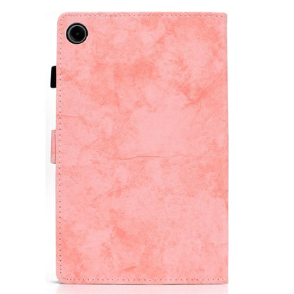 For Samsung Galaxy Tab A9+ Case Cloth Texture Card Slots Tablet Leather Cover