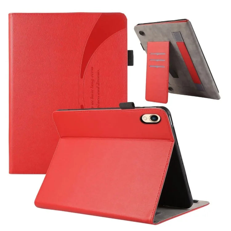 For iPad 10.2 (2021) / (2019) / 2020) Case Card Slot Protective Tablet Case PU Leather Flip Cover
