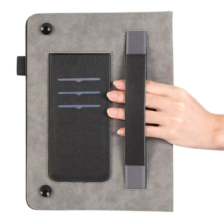 For iPad 10.2 (2021) / (2019) / 2020) Case Card Slot Protective Tablet Case PU Leather Flip Cover