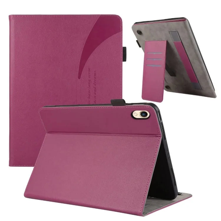 For iPad 10.2 (2021) / (2019) / 2020) Case Card Slot Protective Tablet Case PU Leather Flip Cover