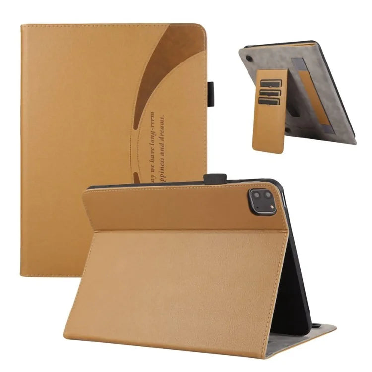 For iPad Pro 11 (2021) / (2020) / (2022) / iPad Air (2020) / (2022) Case Anti-Drop PU Leather Tablet Cover